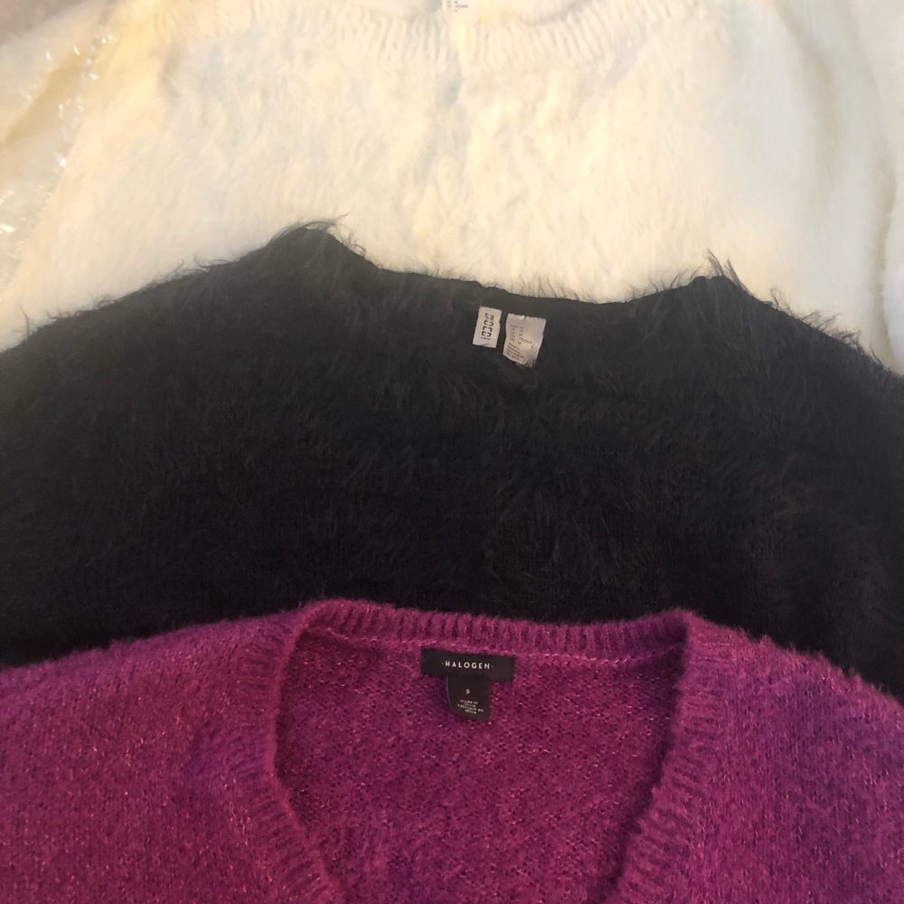 4 beautiful eyelash sweaters
